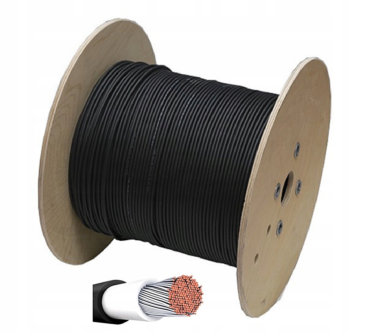 SOLÁRNY KÁBEL SOLÁRNY KÁBEL 6mm 1000V MC4 500m
