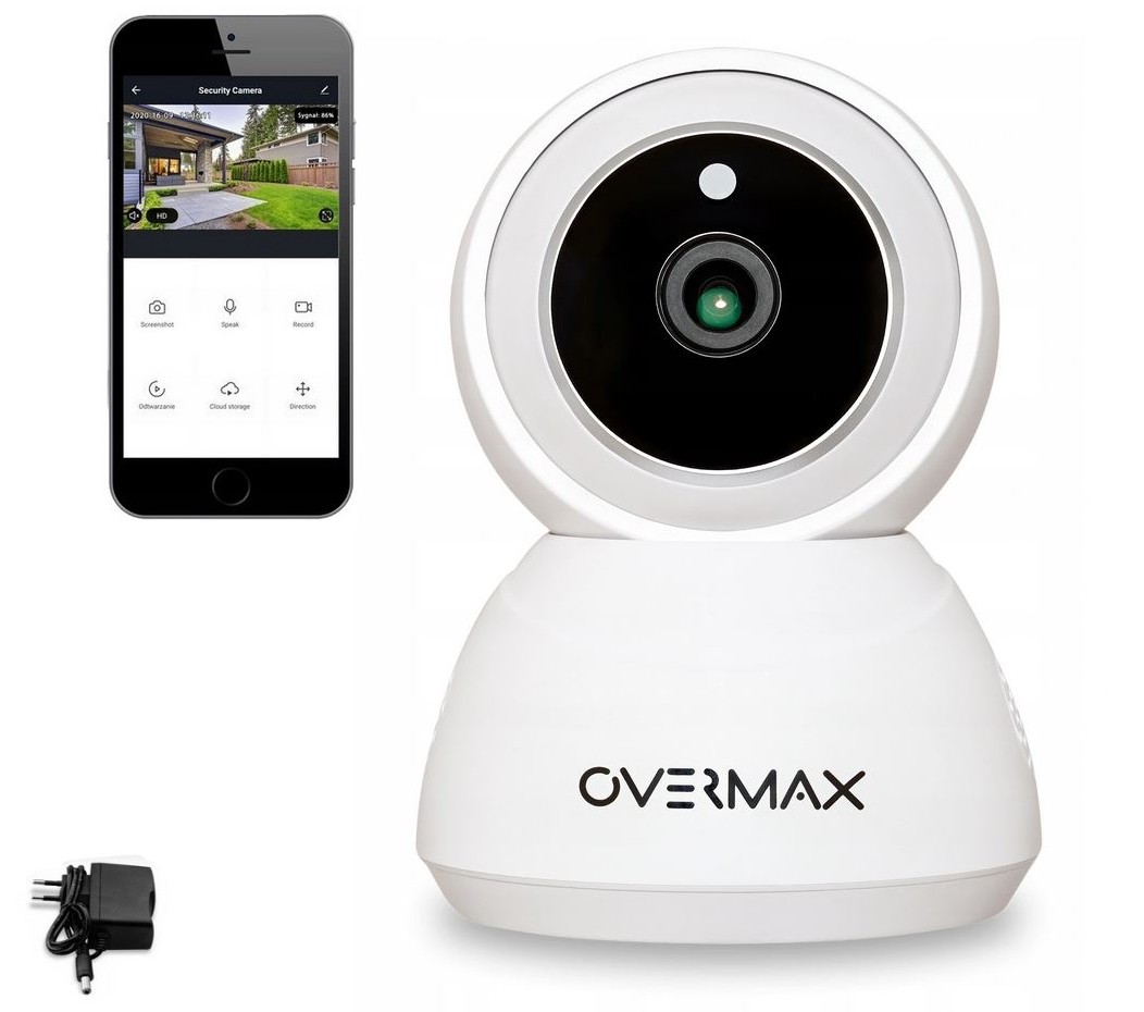 WiFi IP KAMERA MONITORUJÚCA CELÝ CAMSPOT 3,7 SMART