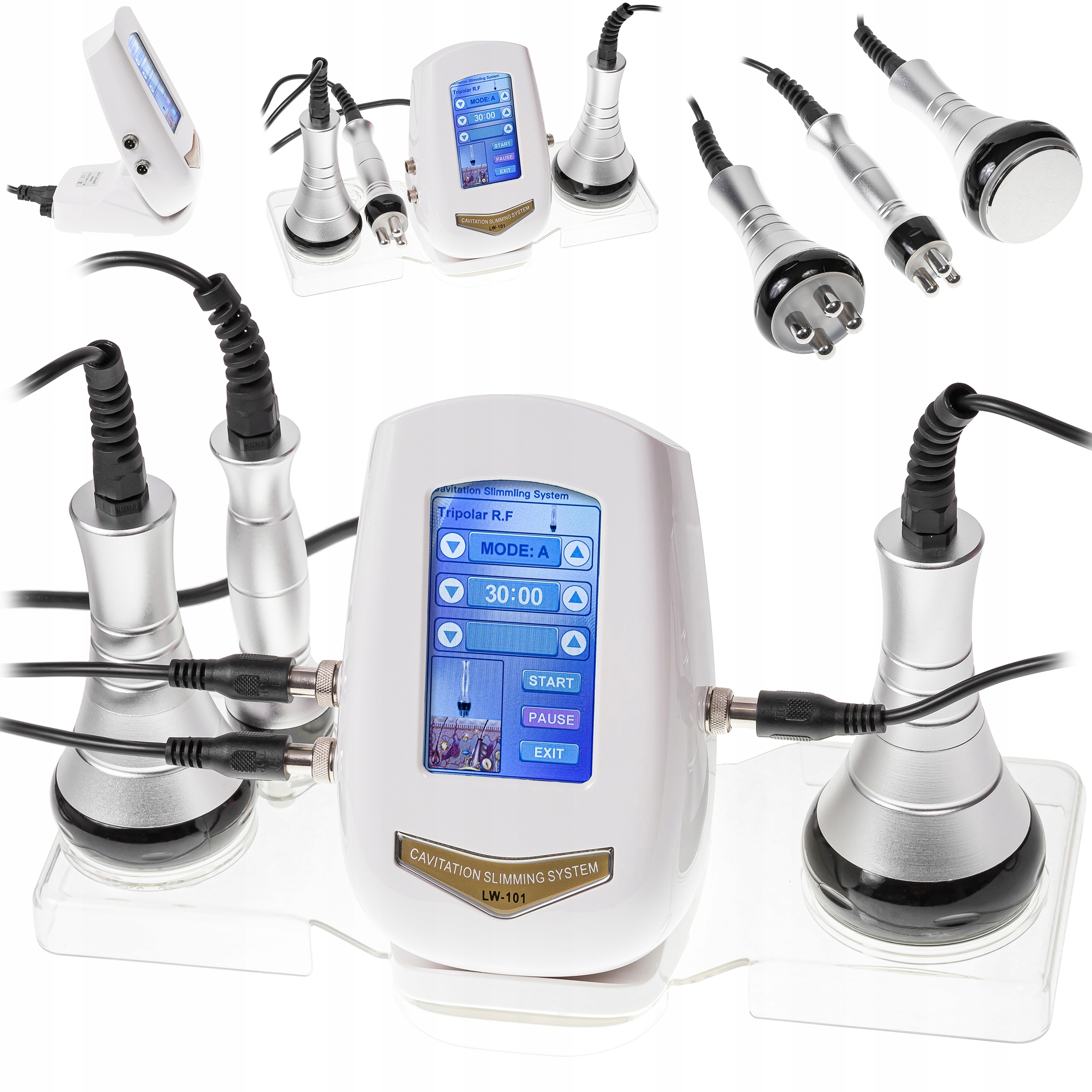 Neinvazívne zdvíhacie vlny RF laser 3in1