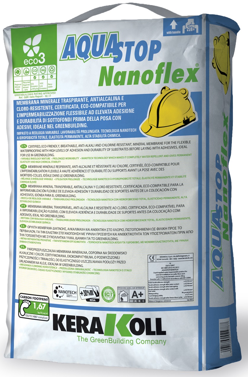 Hydroizolácia Aquastop Nanoflex 20 kg KERAKOLL
