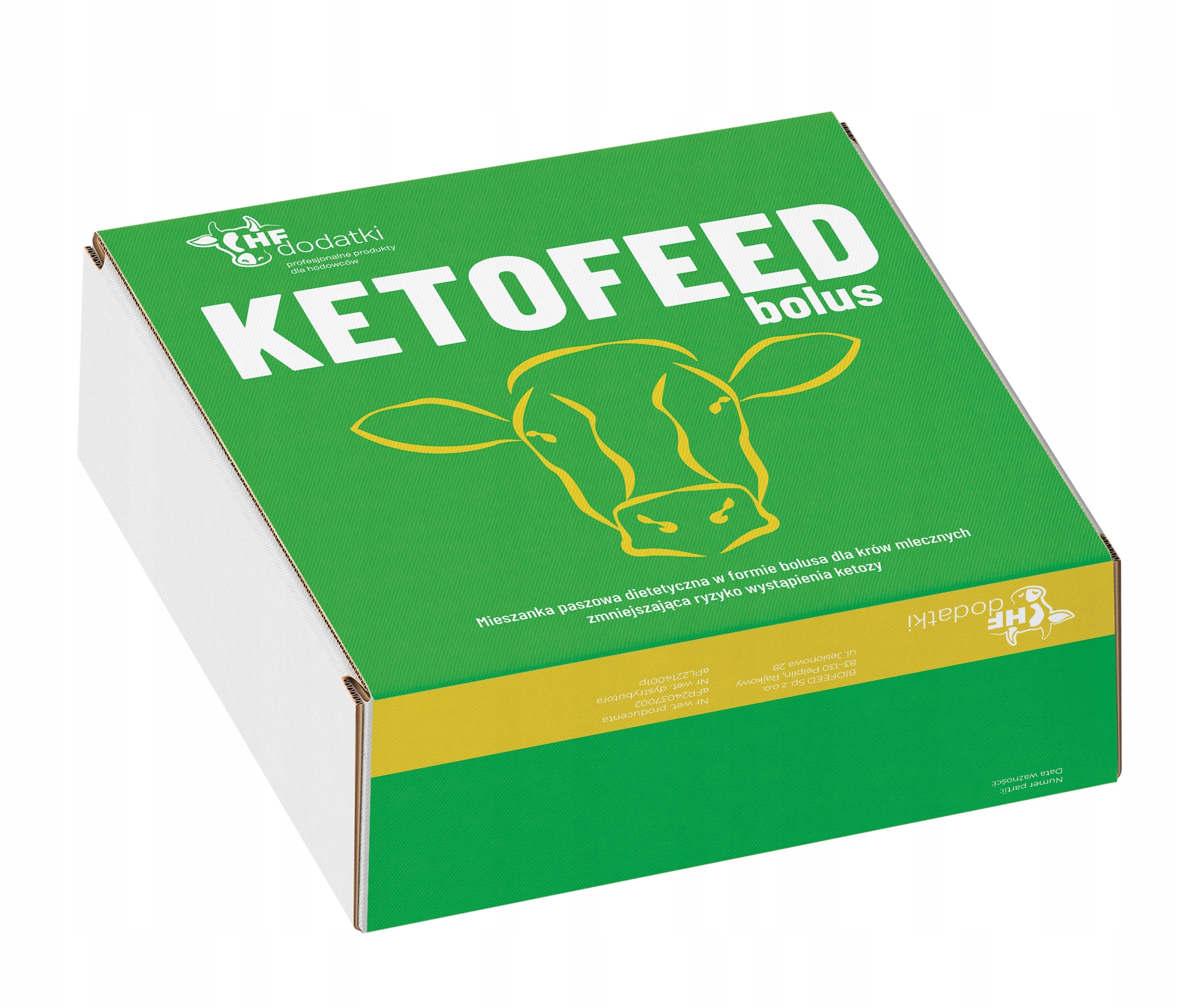 KETOFEED Bolusy na ketózu a stukovatenie pečene pre hovädzí dobytok x 12