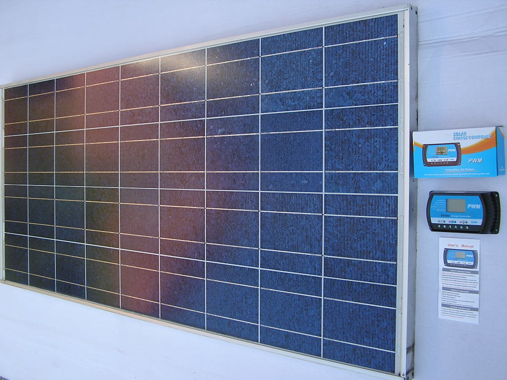 KAMPER OGNIWO 120W + regulátor 10A + USB