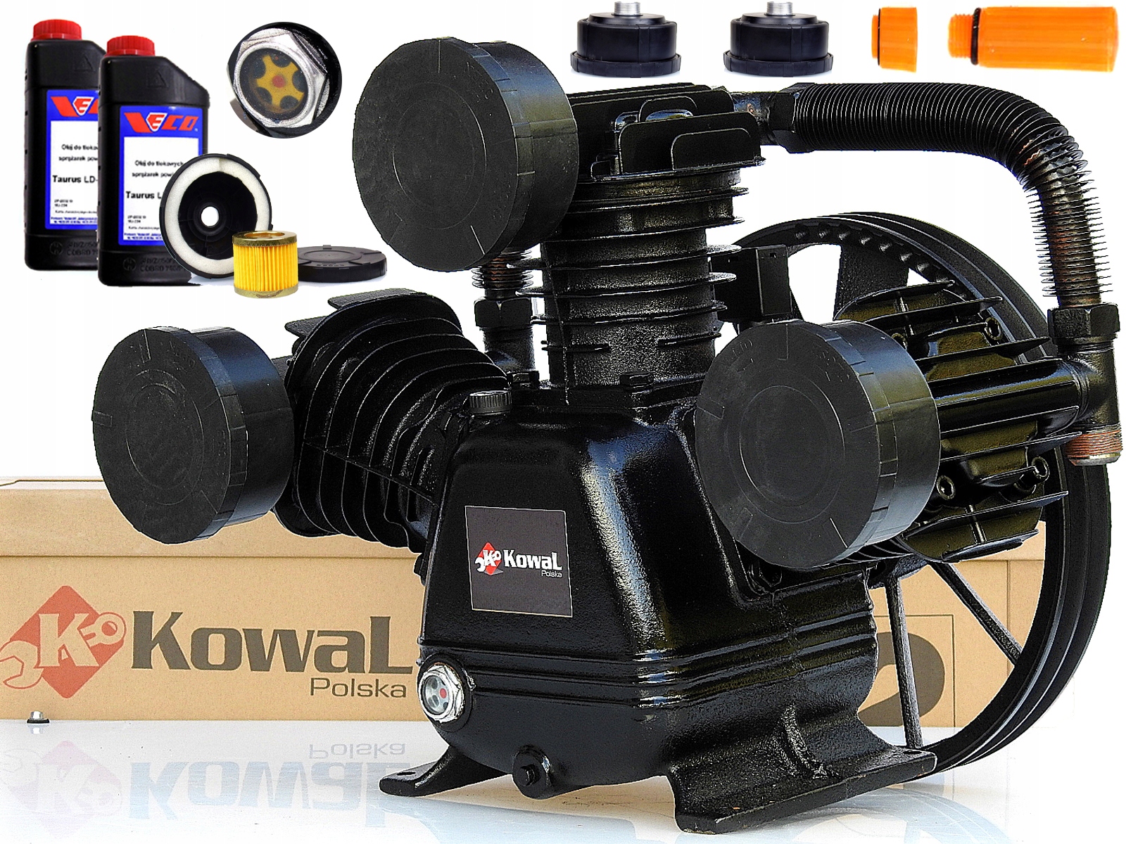 Olejový kompresor KowaL Polska 3090 4 skrutky 500 l 10 bar