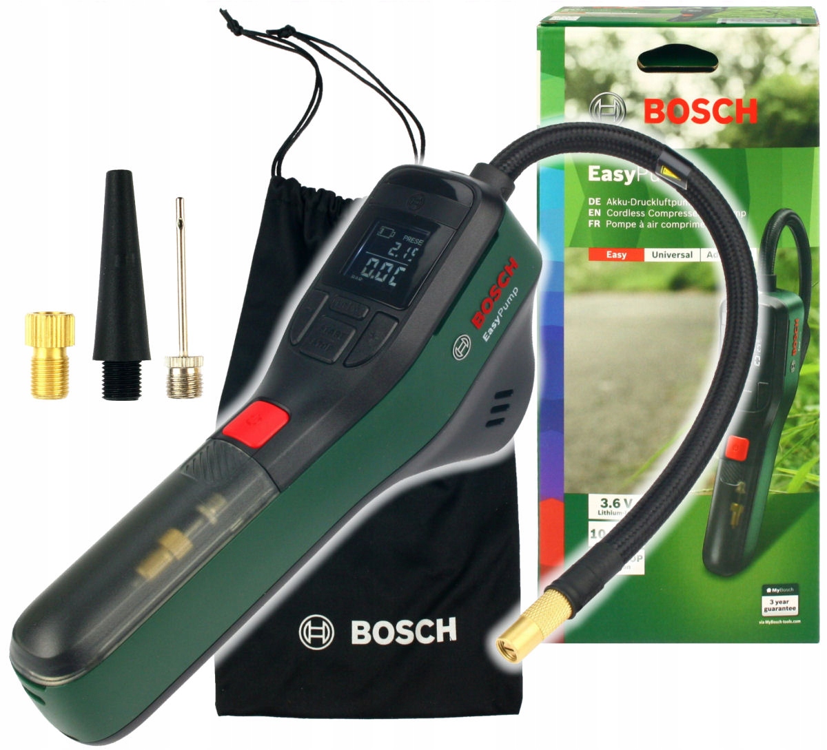 KOMPRESOROVÉ AKUMULÁTOROVÉ ČERPADLO EASYPUMP BOSCH