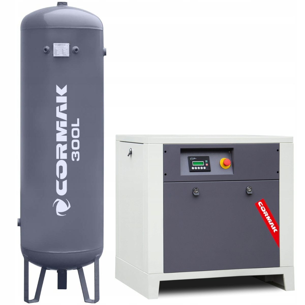Cormak LUFT700 + KP-300-11 olejový kompresor 300 l 11 bar