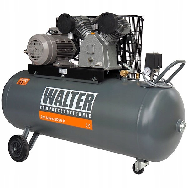 Olejový kompresor Walter GK630-4,0/270 270 l 10 bar
