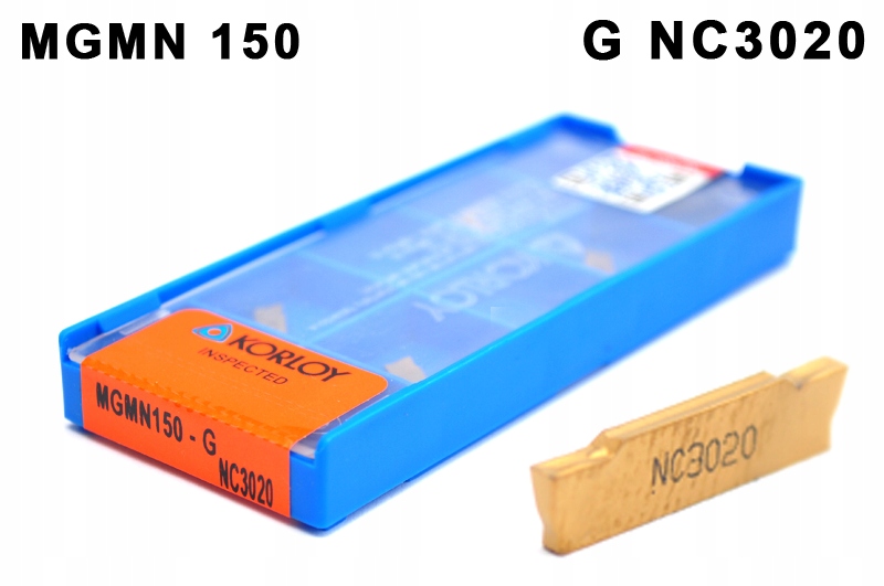Rezné doštičky KORLOY MGMN150 G NC3020 F-Vat