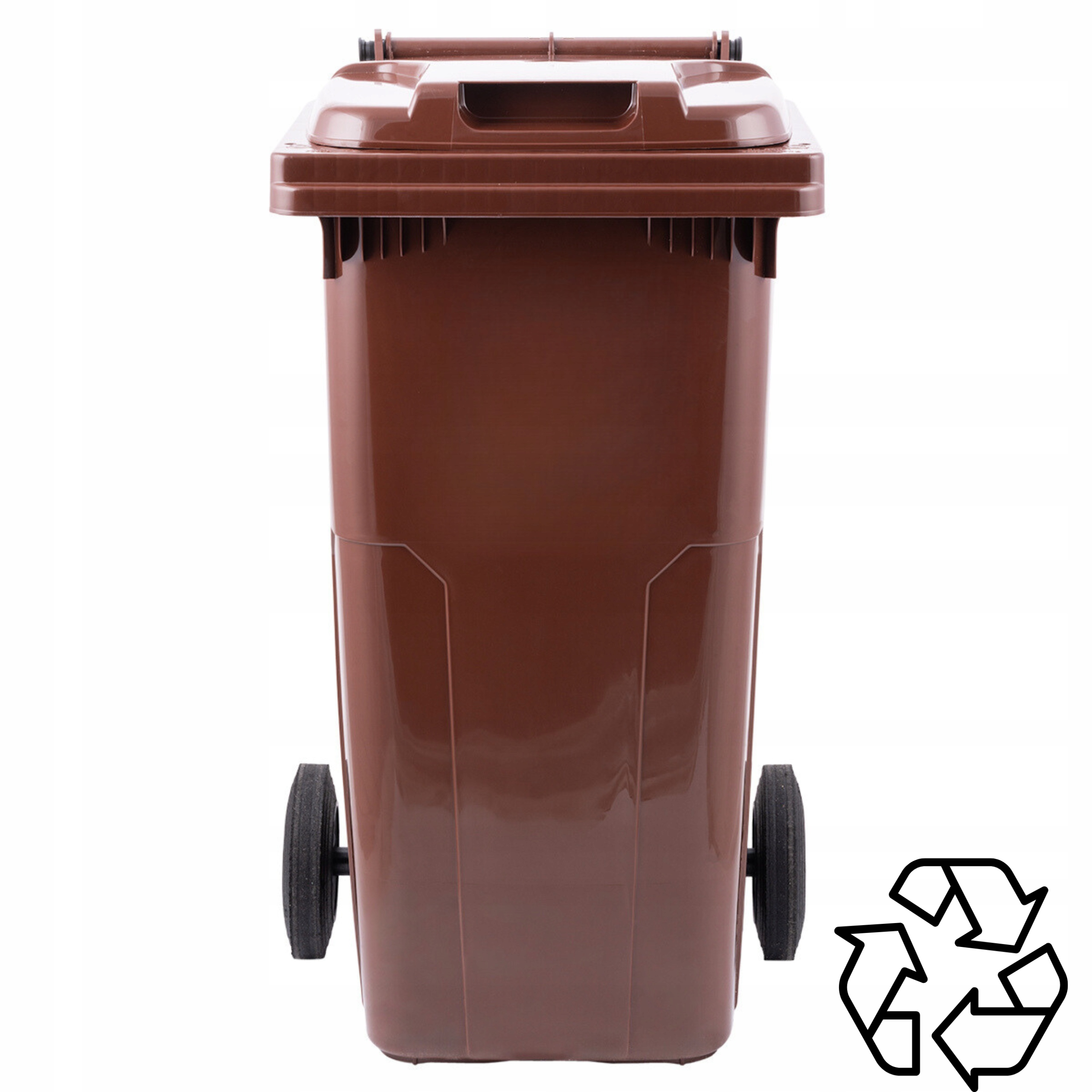 Plastová nádoba Europlast, vedro, 120l hnedá nádoba