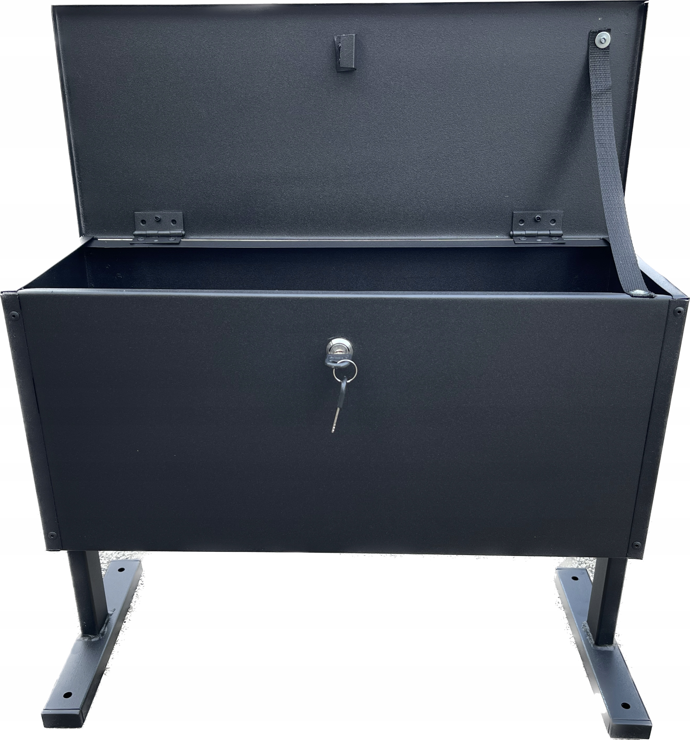 Cintorínový box Ławki-As 59x20x42 cm čierny