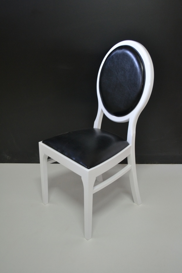 ŽIDLE OVÁLNE - GLAMOUR, kozmetický nábytok