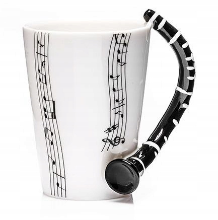MUG MUSIC MUSIC EAR LIKE CLARET WITH CLARET