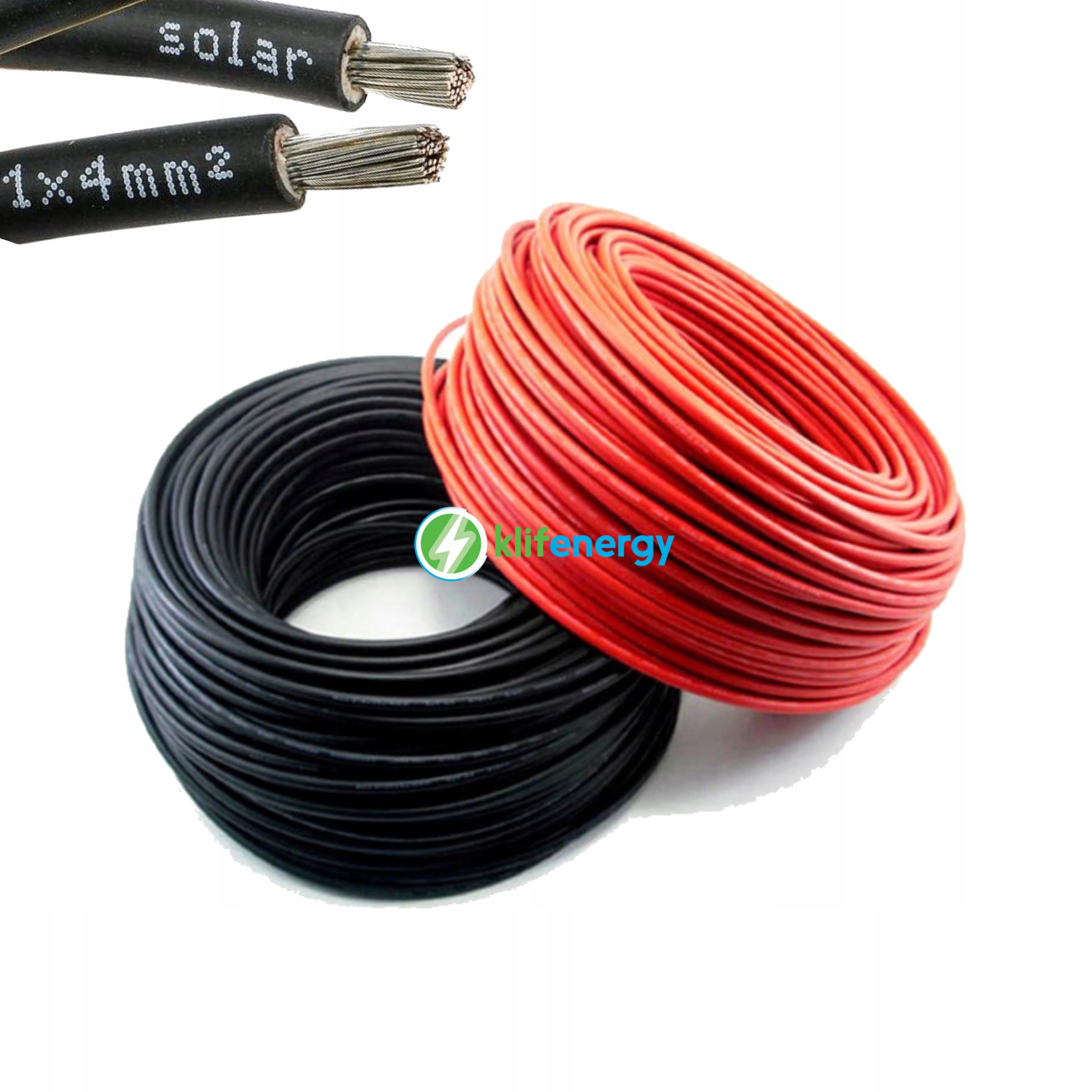 Solárny kábel Solárny kábel 4mm ČIERNY 50m