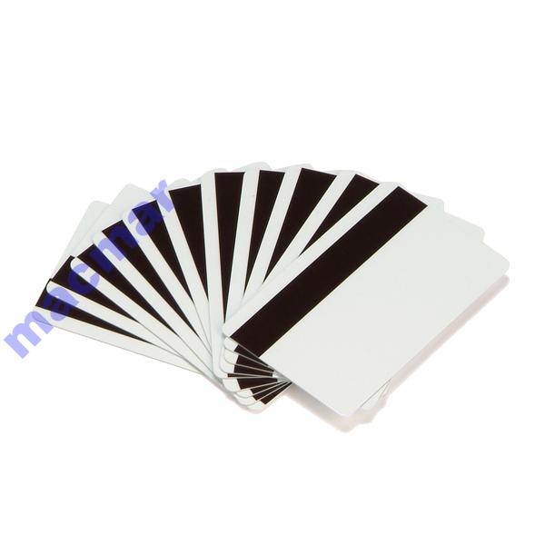 PVC karty ZEBRA s magnetickým prúžkom HICO 100 ks