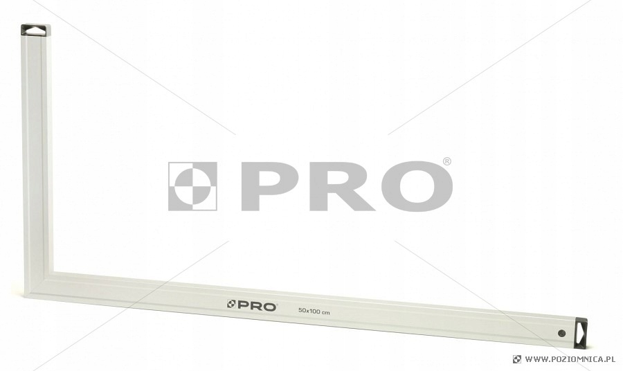 Štvorcový uhol PRO600, eloxovaný 80 x 150 cm. 3-01-03-K5-158