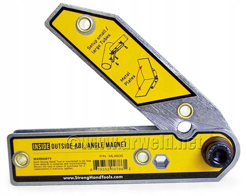 Nastaviteľný magnetický štvorec MLA600