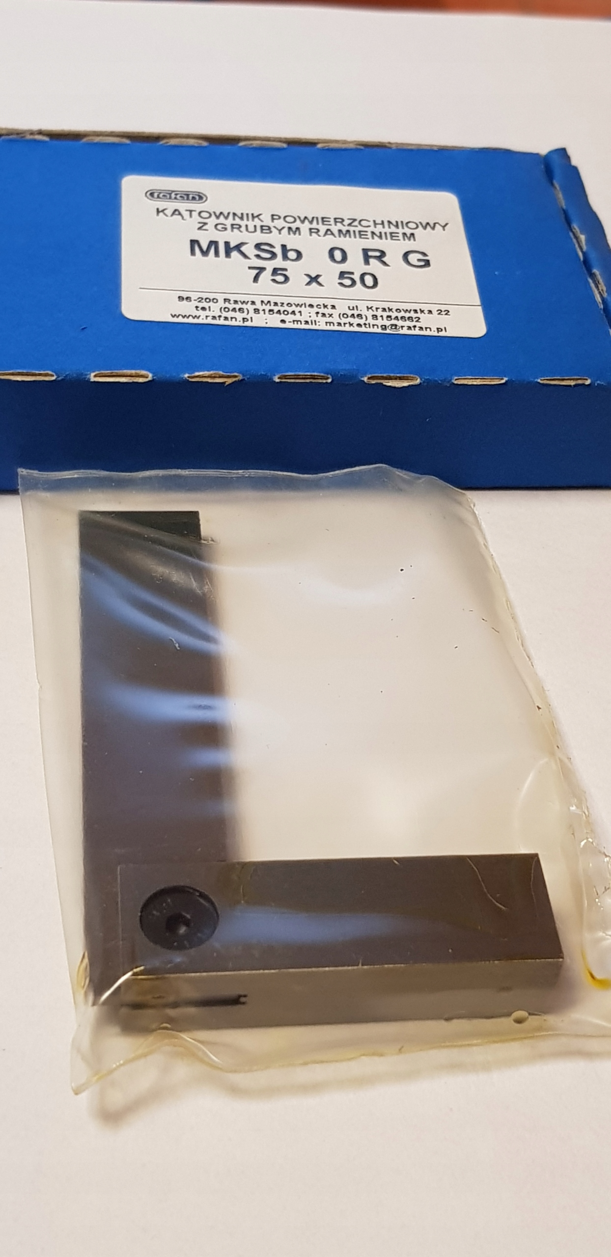 Uhol s pätkou 75x50 0RG RAFAN MKSB