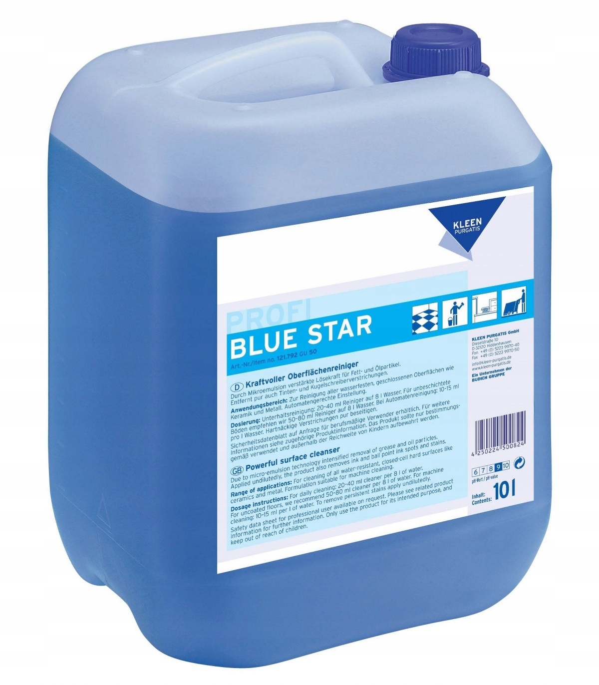 Kleen BlueStar 801792 na podlahové krytiny EFEKTÍVNE