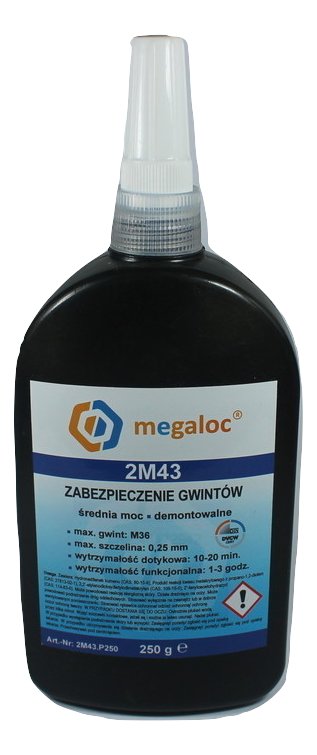 Lepidlo na nite Megaloc 2M43 stredný výkon 250ml