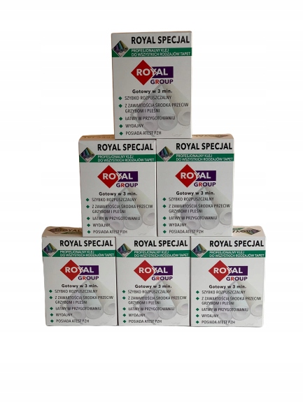 Lepidlo na tapety Royal Specjal, 6 balení.