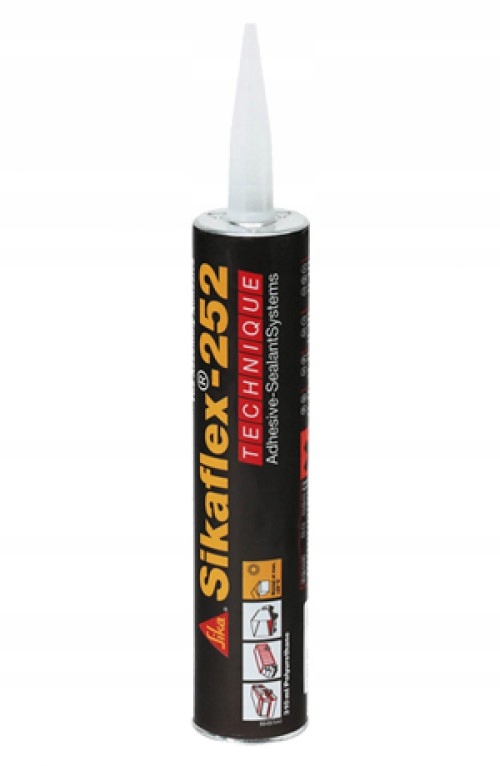 Montážne lepidlo Sikaflex 252 300 ml biele