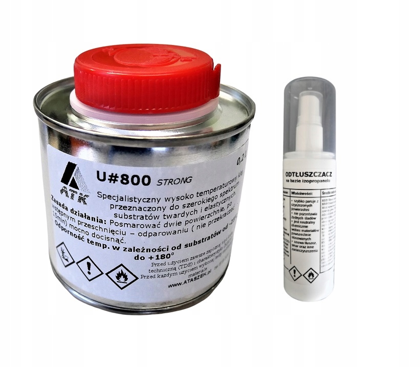 Lepidlo na strešný plášť, bez odstránenia U-800, 200 ml