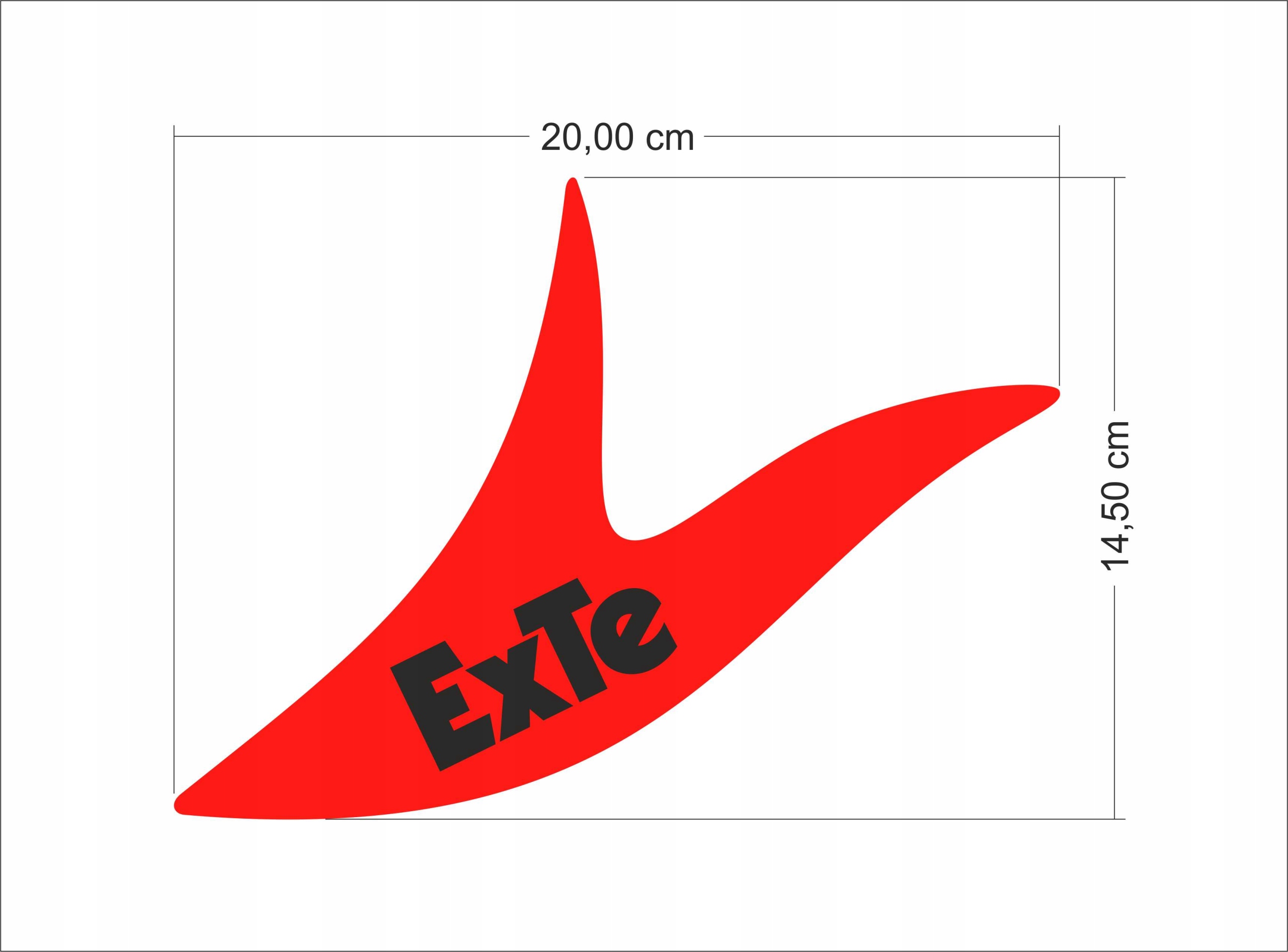 Sada samolepiek Stakes Exte 32 ks, vzor č.3