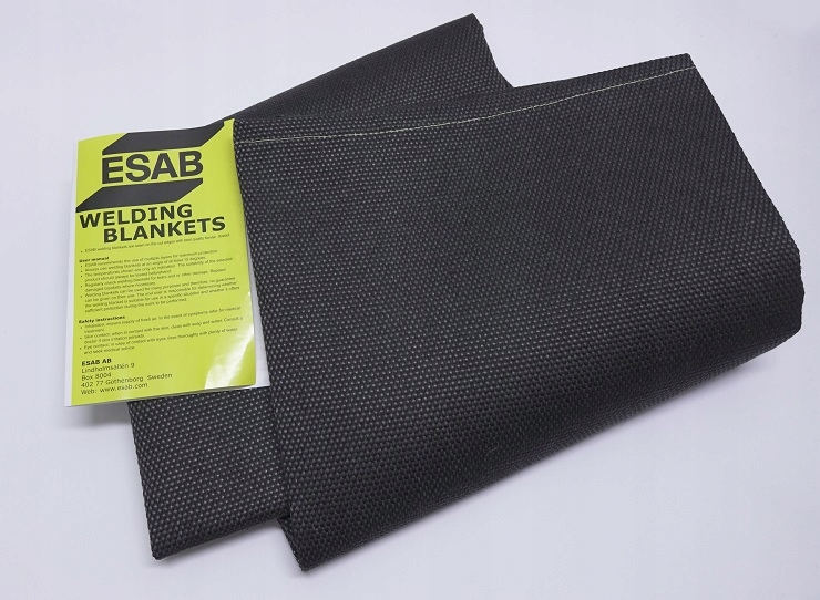 Zváracia deka 906 ESAB 2m x2m 750C čierna