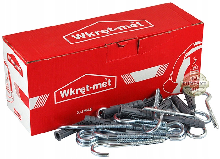 Expanzná zástrčka s dvojitým háčikom 12x60mm 100 ks