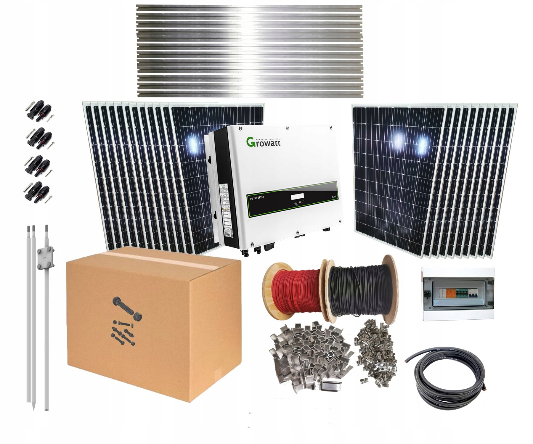 Kompletná fotovoltaická inštalácia 5kW po.