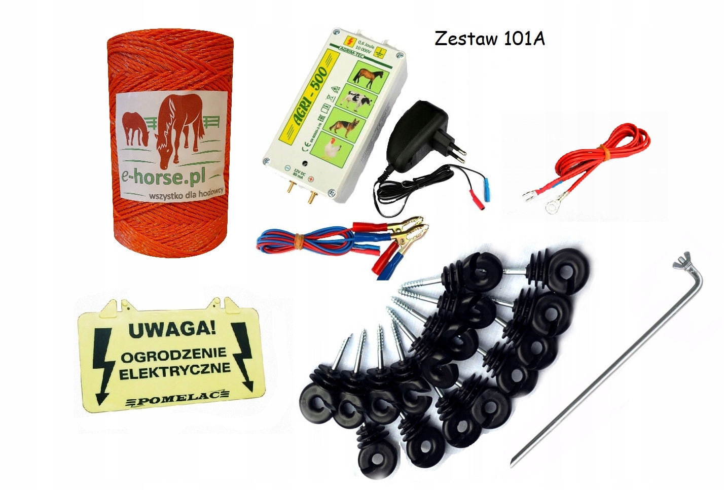 Kompletná sada elektrických ovčiakov 101A