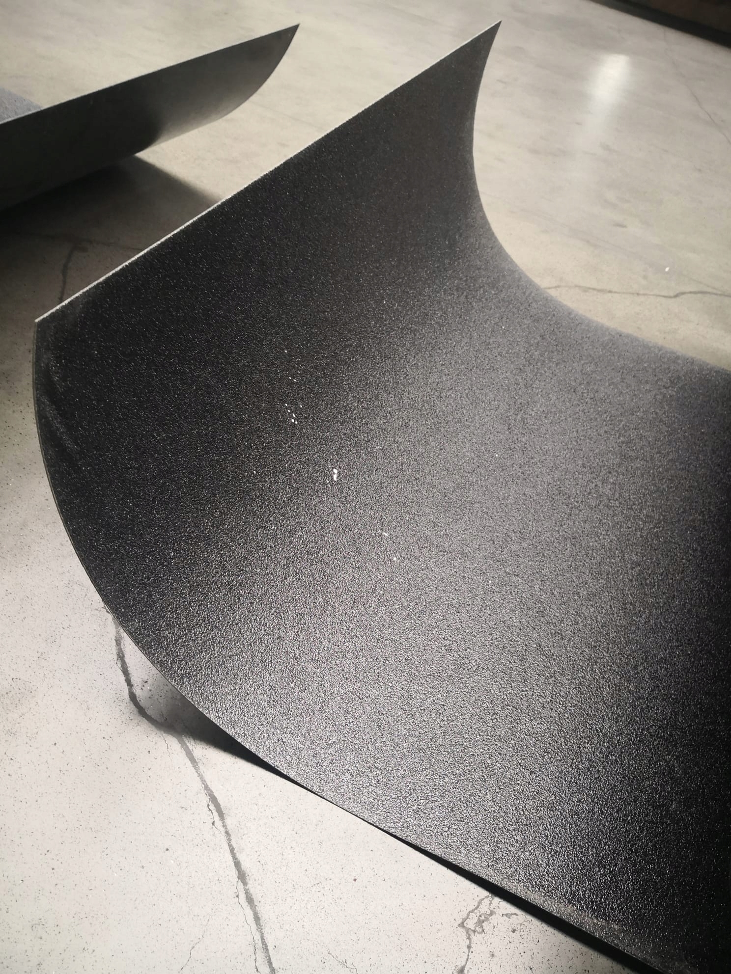 Kompozit, 2mm plast, čierna