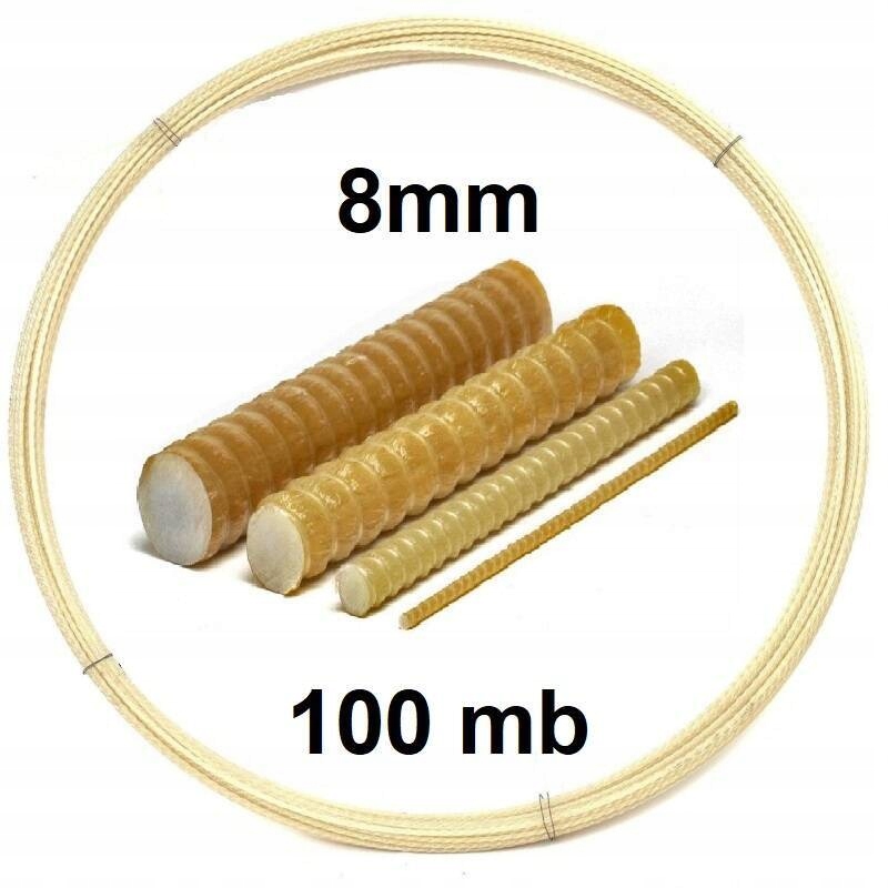 Kompozitná armovacia tyč E-composites 8 mm, dĺžka 100 m