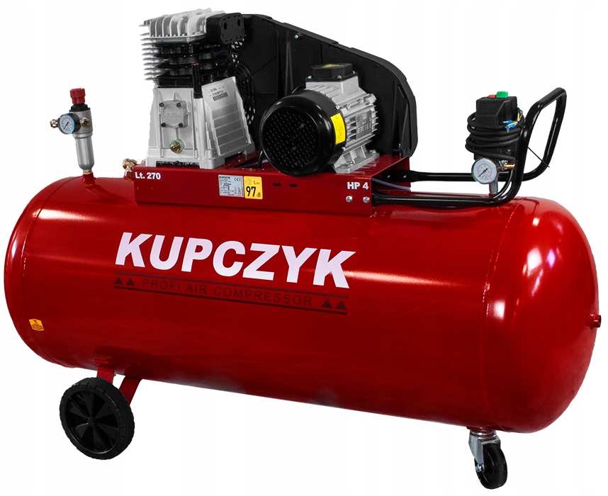 Olejový kompresor Kupczyk KK 530/270 270 l 10 bar