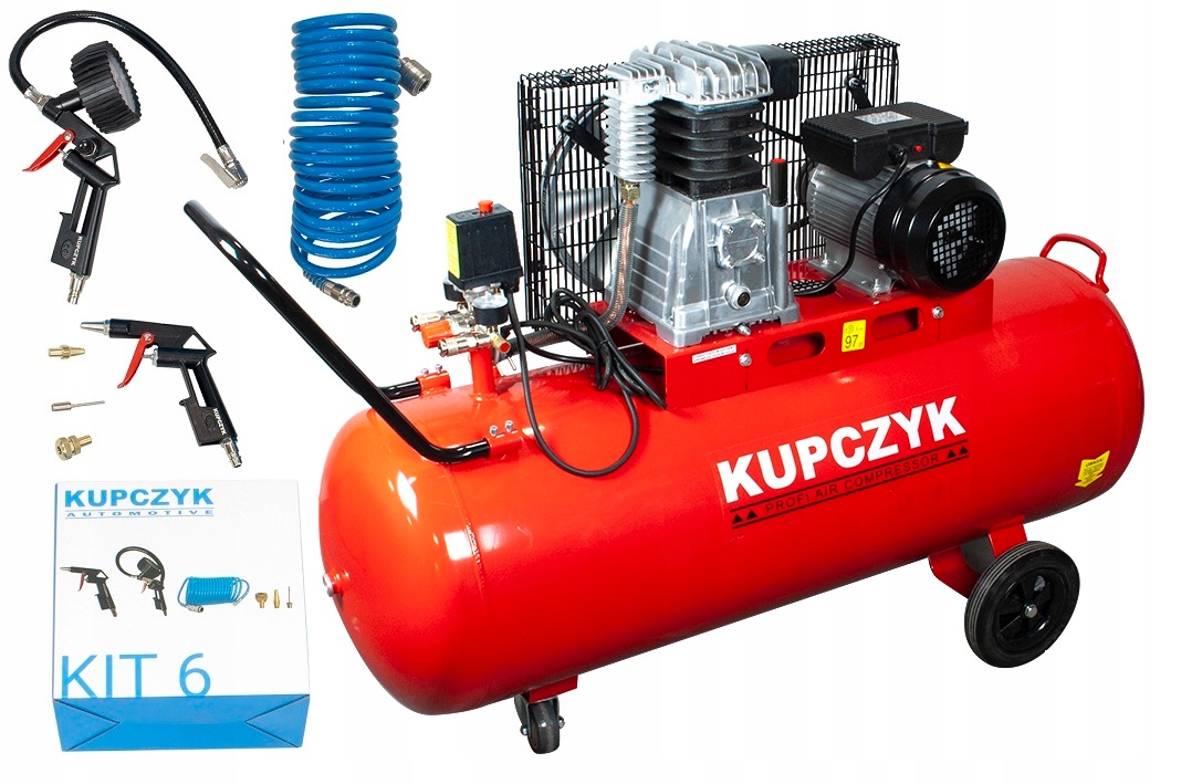 Olejový kompresor Kupczyk KK 400/150 150 l 10 bar