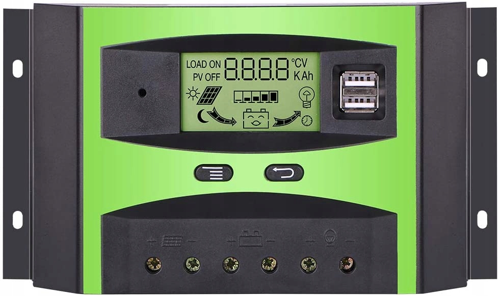 Solárny regulátor nabíjania 30A 24V 12V