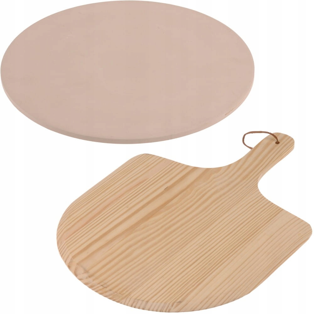 Koopman Pizza Set kamenný tanier + doska