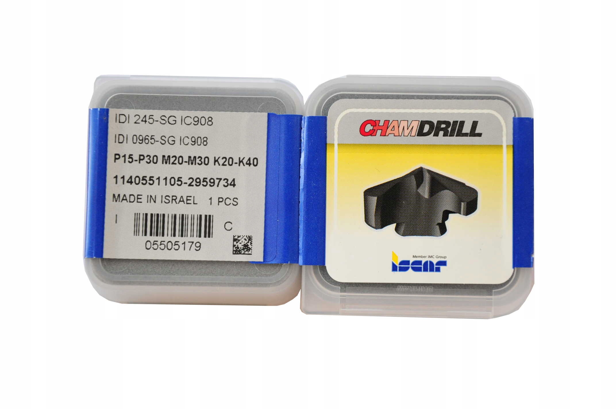Korunka ISCAR Chamdrill IDI 245-SG IC908 - F.VAT