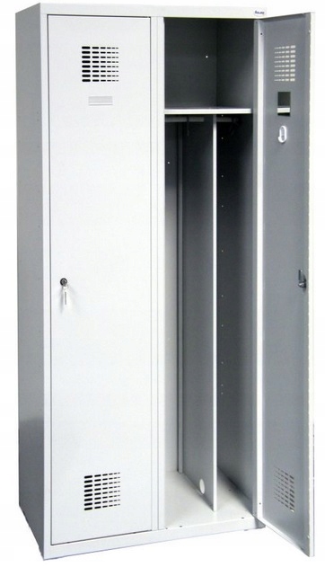 Malow dvojdverová skrinka BOZP, 180 cm x 80 cm