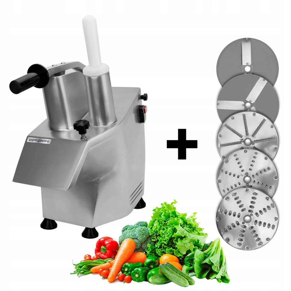 Krájač na zeleninu 230V + 5 kotúčov - GGM Gastro