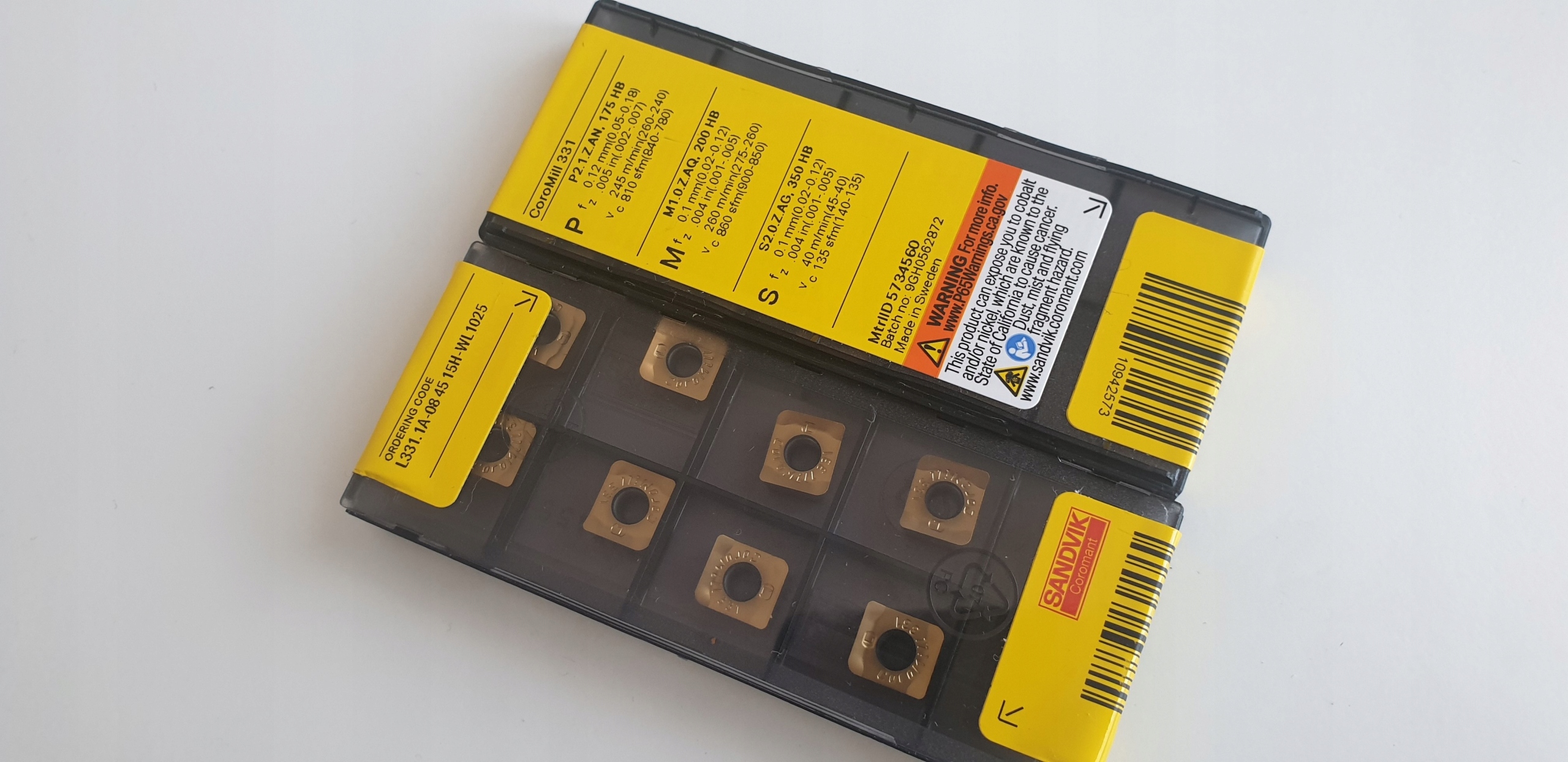 L331.1A-084515H-WL 1025 Sandvik * Faktúra *