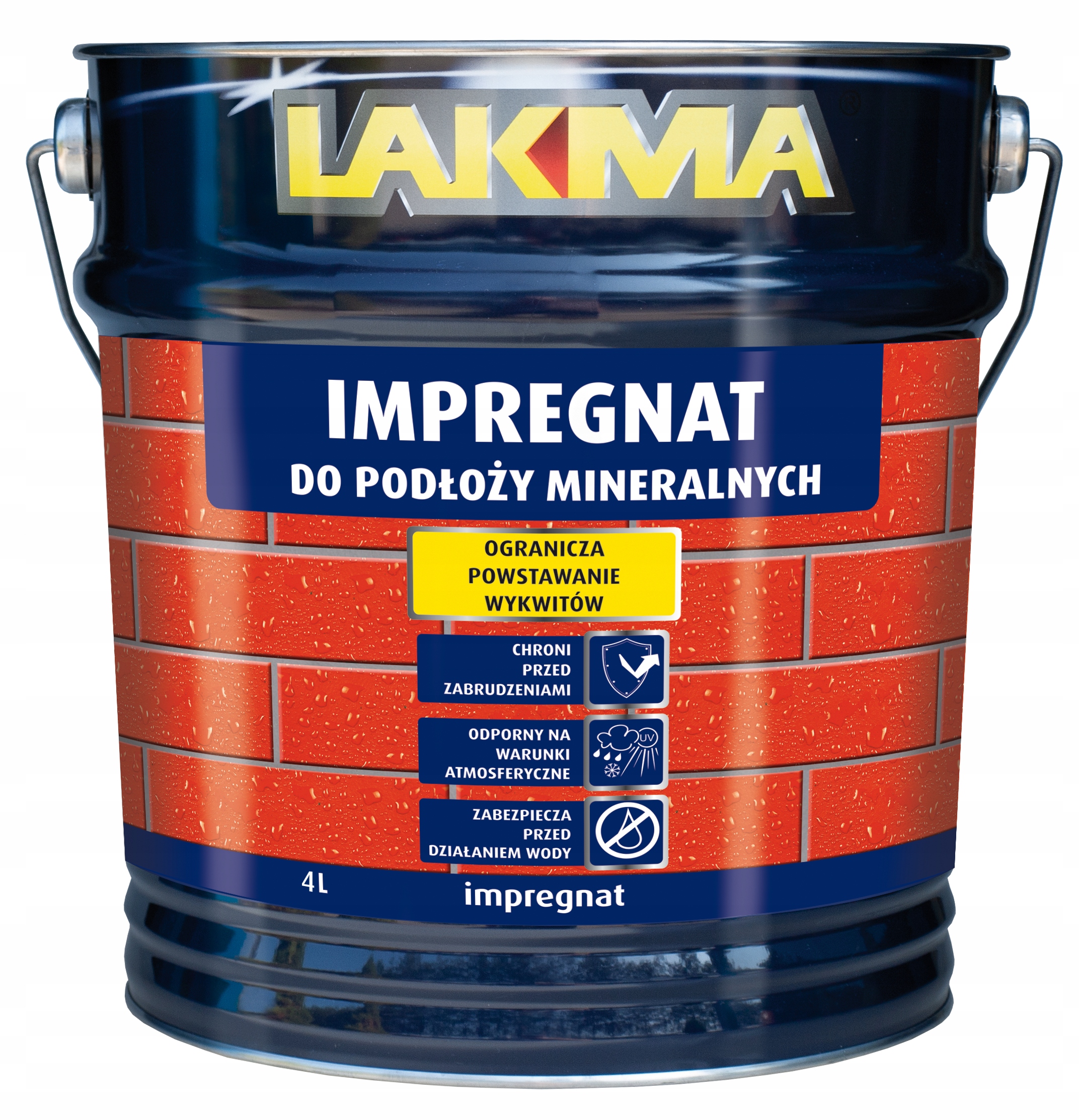 Lakma Impregnácia na minerálne substráty, bezfarebná 4L 5411