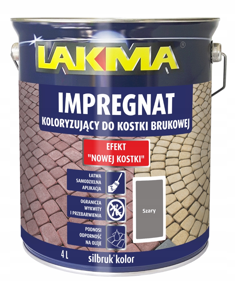 SILBRUK IMPREGNÁT NA DLAŽBU, šedý 4L