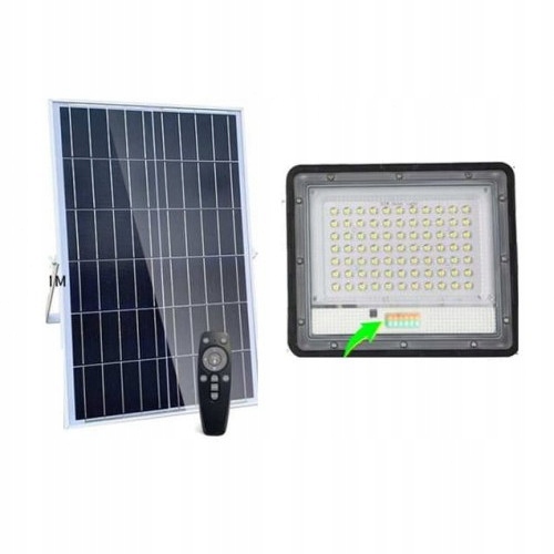 LED HALOGÉNOVÁ SVIETIDLO 200W SOLÁRNA PILOTNÁ ZÁHRADA RADR