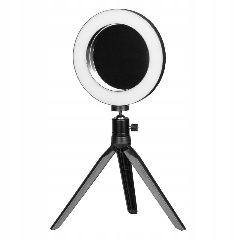 LED MINI KRÚŽKOVÉ SVETLO 6 "S ZRKADLOM A S