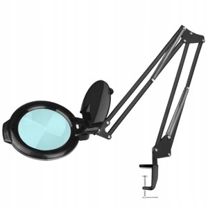 LUPA LED SVETLOMET MOONLIGHT 8013 5D ČIERNY NA Pultovú dosku
