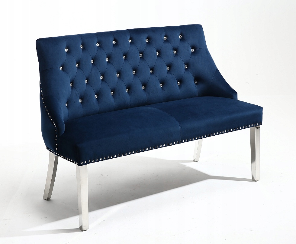LAVICA HR6074 TMAVÉ MORSKÉ VELURINE