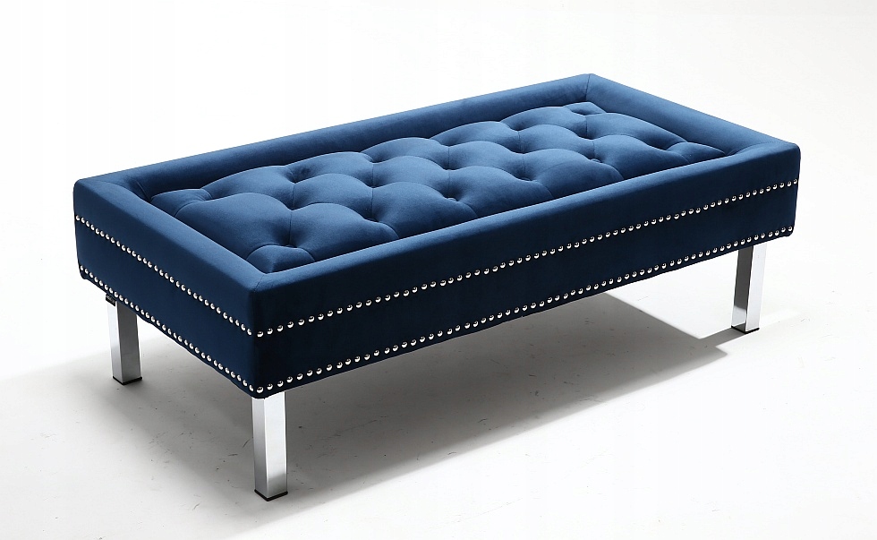 LAVICA HR6081 TMAVÉ MORSKÉ VELURÍN
