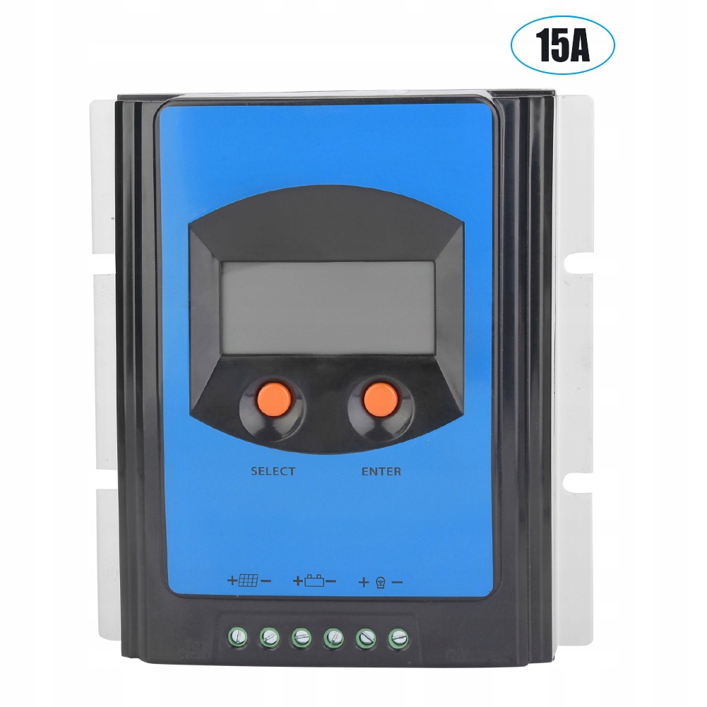 LCD SOLÁRNY REGULÁTOR NABÍJANIA 15A 12V24V