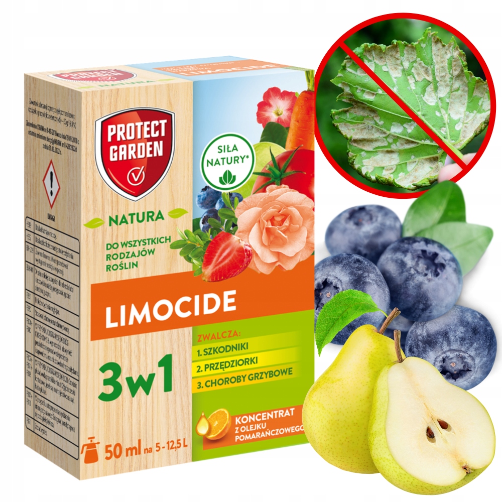 LIMOCIDE 3V1 BOJUJE SO ŠKODCAMI A PLUBOVÝMI CHOROBAMI 50ml PROTECT GARDEN