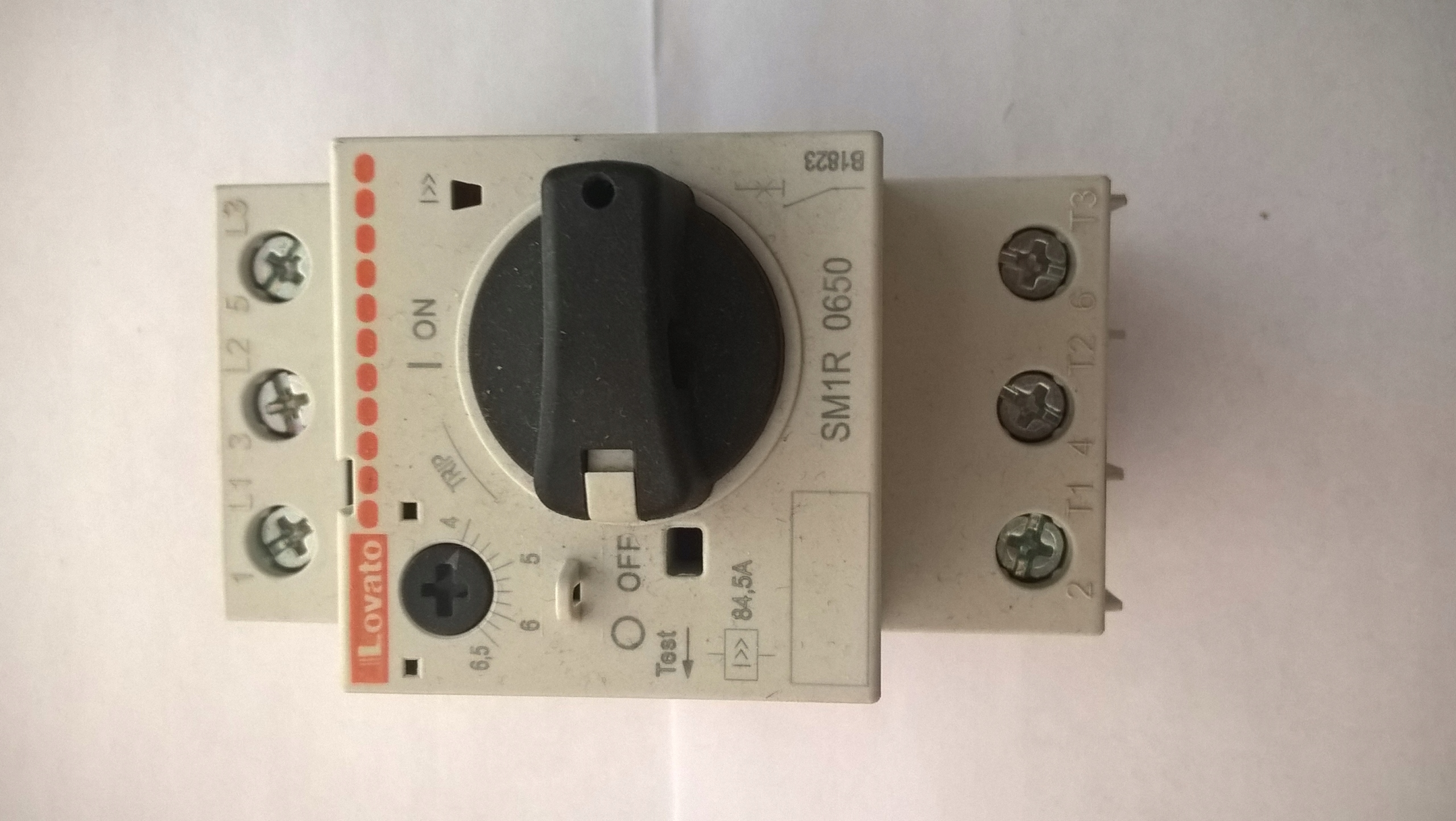 LOVATO SM1R 0650 Motorový istič 3P 4-6,5A